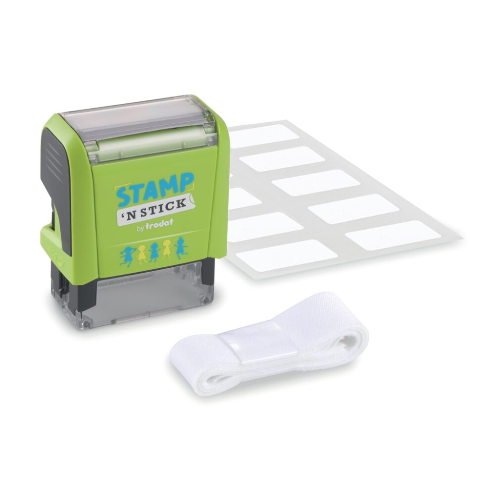 Stamp N Stick P4 - Textplate EN ΣΦΡΑΓΙΔΑ ΓΙΑ ΥΦΑΣΜΑ STAMP 'N STICK